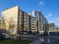 Kalininsky district, Laboratornij avenue, house 23 с.1. Apartment house