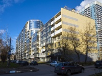 Kalininsky district, Laboratornij avenue, house 23 с.1. Apartment house