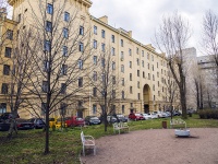 Kalininsky district, Kondratyevskij avenue, house 48. Apartment house