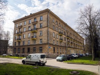 Kalininsky district, Kondratyevskij avenue, house 57. Apartment house