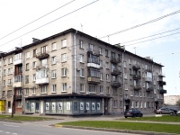 Kalininsky district, Kondratyevskij avenue, 房屋 58. 公寓楼