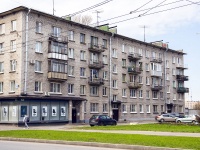 Kalininsky district, Kondratyevskij avenue, house 58. Apartment house