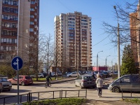 Kalininsky district, Kondratyevskij avenue, house 62 к.1. Apartment house