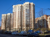 Kalininsky district, Kondratyevskij avenue, house 62 к.2. Apartment house