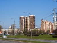 Kalininsky district, Kondratyevskij avenue, house 62 к.7. Apartment house