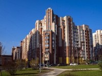 Kalininsky district, Kondratyevskij avenue, 房屋 64 к.2. 公寓楼