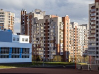 Kalininsky district, Kondratyevskij avenue, house 64 к.2. Apartment house