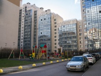 Kalininsky district, Kondratyevskij avenue, house 64 к.9. Apartment house