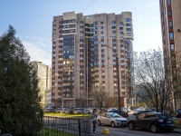 Kalininsky district, Kondratyevskij avenue, house 66 к.1. Apartment house