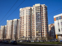 Kalininsky district, Kondratyevskij avenue, 房屋 66 к.1. 公寓楼