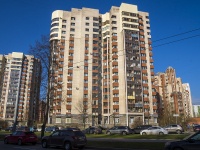 Kalininsky district, Kondratyevskij avenue, house 66 к.1. Apartment house