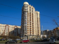 Kalininsky district, avenue Kondratyevskij, house 66 к.1. Apartment house