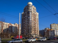 Kalininsky district, Kondratyevskij avenue, house 66 к.1. Apartment house