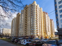 Kalininsky district, Kondratyevskij avenue, house 70 к.1. Apartment house