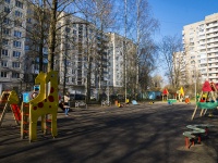 Kalininsky district, Kondratyevskij avenue, house 75 к.2. Apartment house