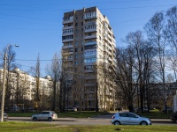 Kalininsky district, Kondratyevskij avenue, 房屋 77 к.1. 公寓楼