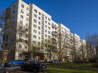 Kalininsky district, Kondratyevskij avenue, house 83 к.1. Apartment house