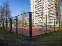 Kalininsky district, Kondratyevskij avenue, sports ground 