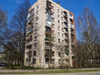 Kalininsky district, Karpinsky st, house 10. Apartment house