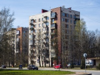 Kalininsky district, Karpinsky st, 房屋 12. 公寓楼