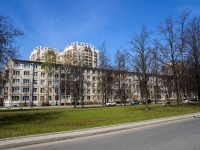 Kalininsky district, Karpinsky st, house 18. Apartment house