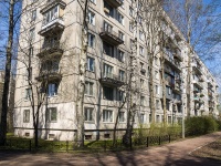 Kalininsky district, Karpinsky st, house 11 к.1. Apartment house