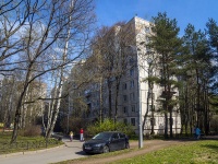 Kalininsky district, Karpinsky st, house 11 к.1. Apartment house