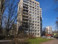 Kalininsky district, Karpinsky st, house 15. Apartment house