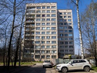 Kalininsky district, Karpinsky st, house 15. Apartment house