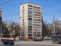 Kalininsky district, Karpinsky st, house 20. Apartment house