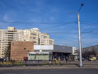 Kalininsky district, underground station "Академическая", Nauki avenue, house 19 к.1