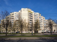 Kalininsky district, avenue Nauki, house 19 к.2. Apartment house