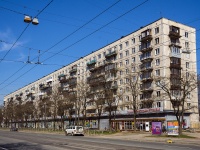 Kalininsky district, avenue Nauki, house 24 к.1. Apartment house