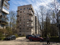 Kalininsky district, Nauki avenue, house 55. Apartment house