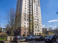 Kalininsky district, Nauki avenue, house 63. Apartment house