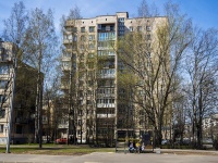 Kalininsky district, Nauki avenue, house 67. Apartment house