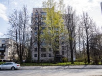 Kalininsky district, Rustaveli st, 房屋 2 к.1. 公寓楼