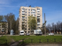 Kalininsky district, Rustaveli st, 房屋 4. 公寓楼