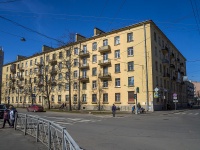 Krasnogvardeisky district, Novocherkasskiy , house 29/10. Apartment house