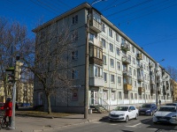 Krasnogvardeisky district,  Novocherkasskiy, house 54 к.1. Apartment house