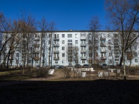 Krasnogvardeisky district,  Novocherkasskiy, house 59 к.1. Apartment house