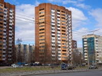 Krasnogvardeisky district, avenue Industrialny, house 18. Apartment house