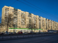 Krasnogvardeisky district, Industrialny avenue, house 27. Apartment house