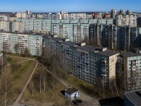 Krasnogvardeisky district, Industrialny avenue, house 38 к.2. Apartment house