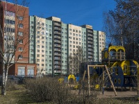 Krasnogvardeisky district, Industrialny avenue, house 38 к.1. Apartment house