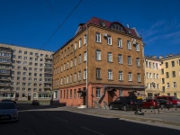 Krasnogvardeisky district, Bolsheokhtinskiy , 房屋 21. 公寓楼