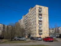 Krasnogvardeisky district, Hasanskaya st, house 24. Apartment house