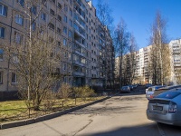 Krasnogvardeisky district, Hasanskaya st, house 24. Apartment house