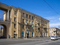 Krasnogvardeisky district, Sredneokhtinskiy , 房屋 14. 公寓楼