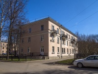 Krasnogvardeisky district, Sredneokhtinskiy , 房屋 15 к.1. 公寓楼